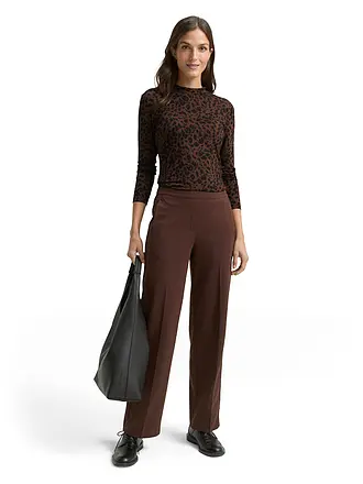 TOM TAILOR | Langarmshirt | braun